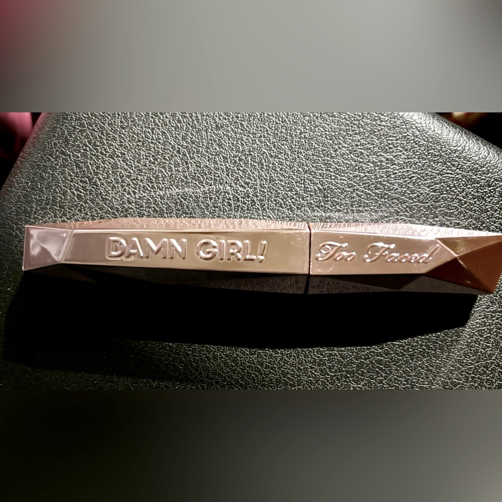 Brand new never used TOO FACED DA*N GIRL MASCARA SHADE BLACK